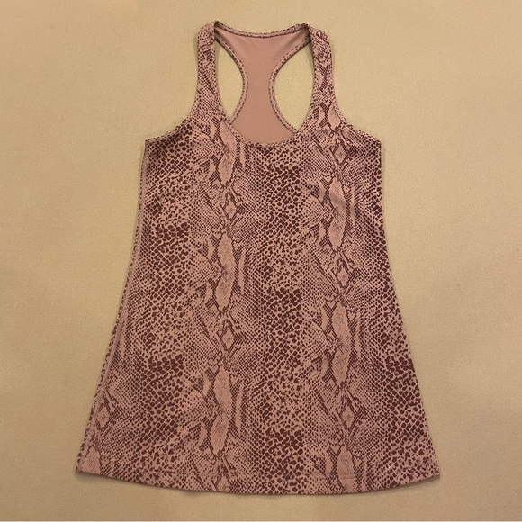 Lululemon Cool Racerback Tank Desert Snake Bark Berry Multi Size 8* - Picture 1 of 7